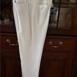 Tail White Ankle Pants Sleek Minimalist Design